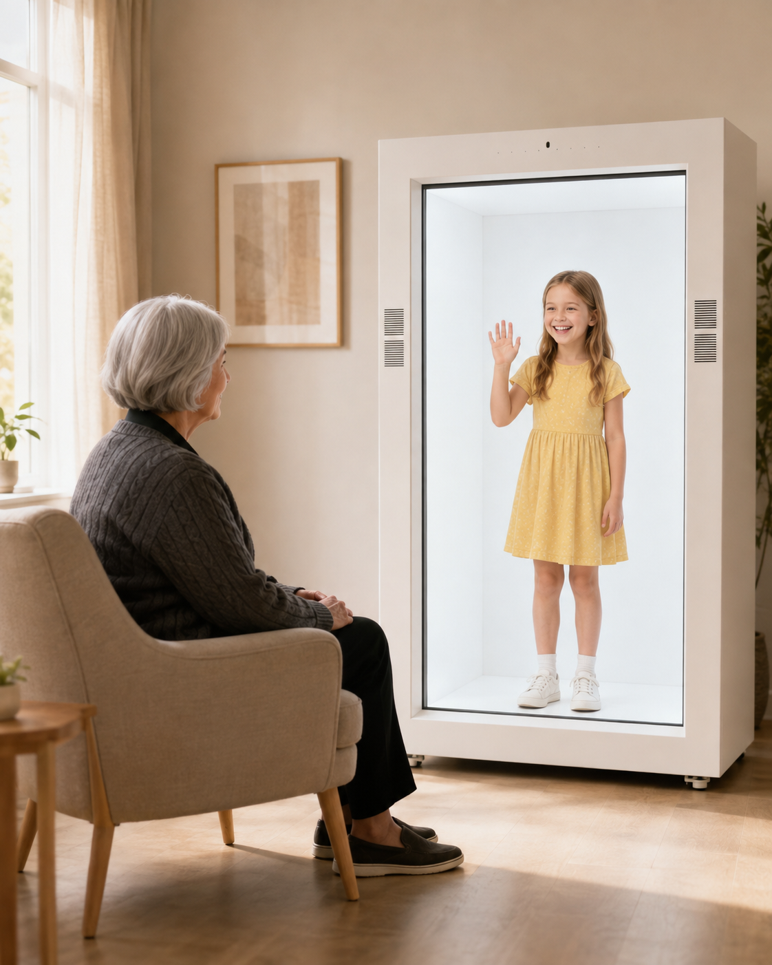 Family Presence hologram connection
